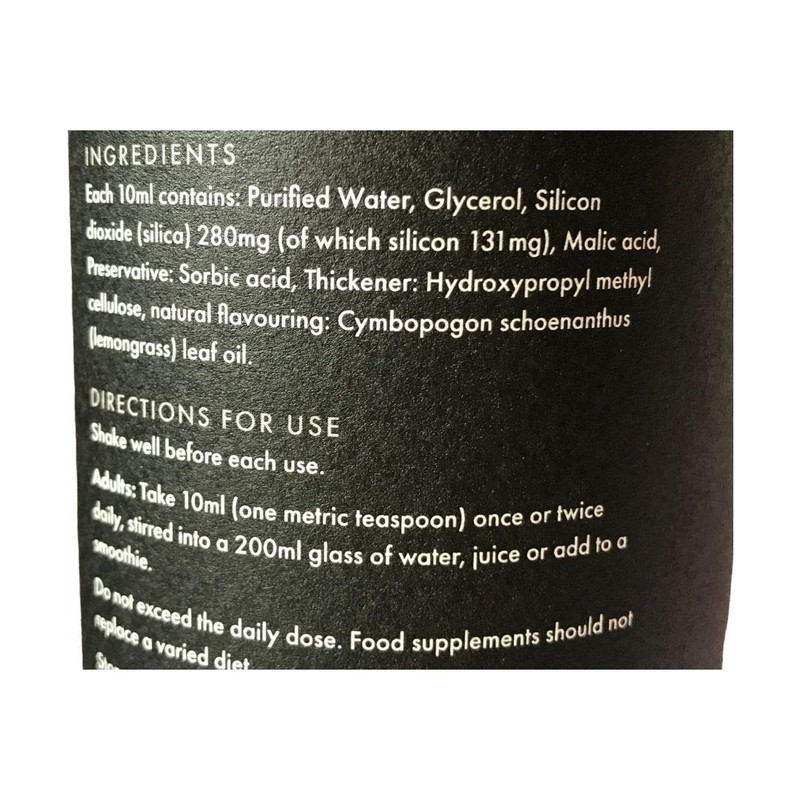 Qsilica Skin, Hair & Nails Original Silica Liquid, 500 milliliters