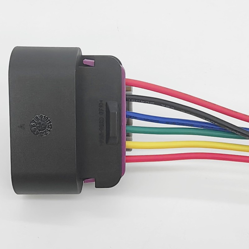 HAKAWAFLY Accelerator Pedal Position Sensor Connector Wiring Harnesses 13584094 Plastic