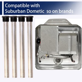 VATTCEEL RV Water Heater Anode Rod 4Pack) Compatible with Suburban RV water heaterMagnesium Anode Rod for hot water heater  9.25" Length ?" NPT Thread