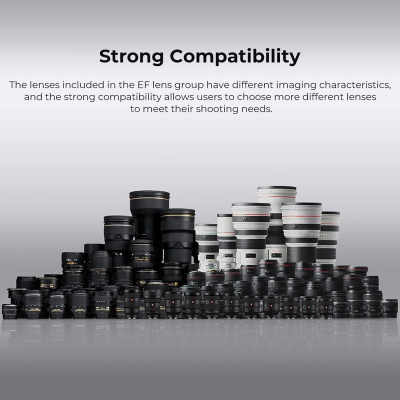 K&F Concept EF to EOS M Mount Adapter Auto Focus