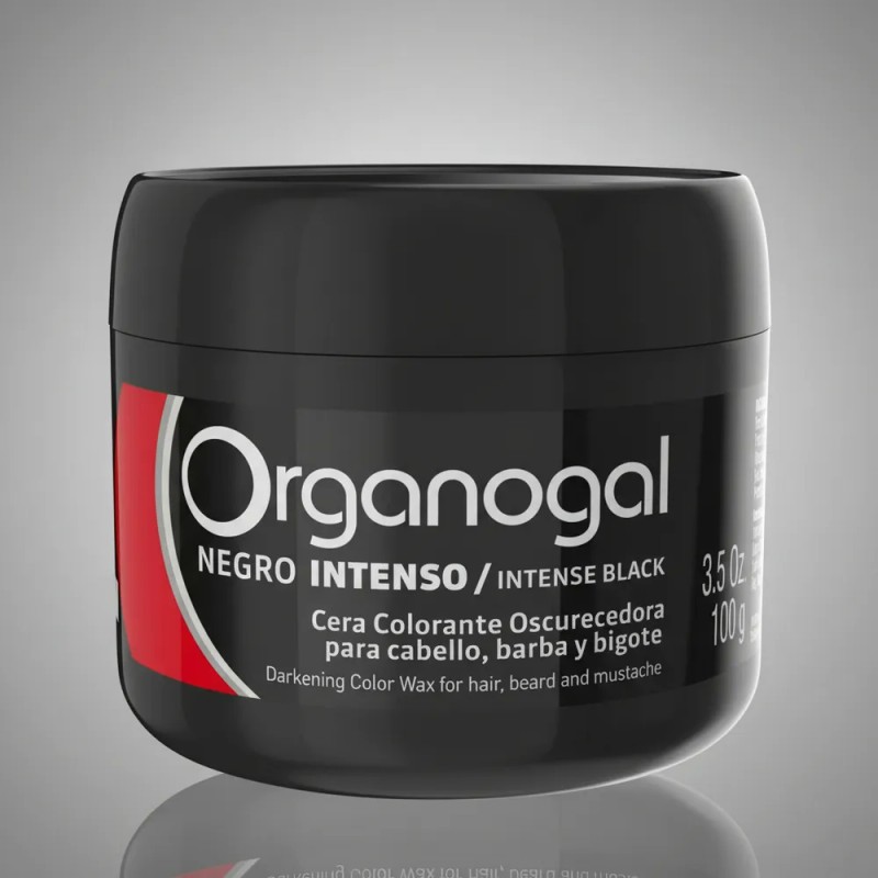 Cera Organogal Grisi Para Cabello, Barba Y Bigote 100g.