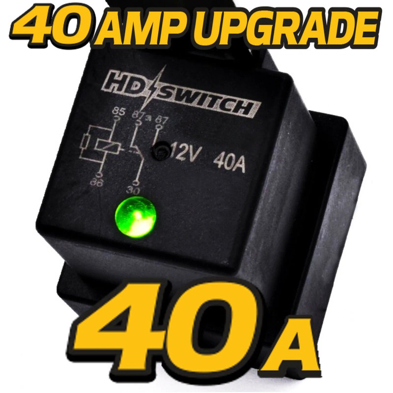 HD Switch (8 Pack) AT75769 40a WaterProof Relay fits Hella