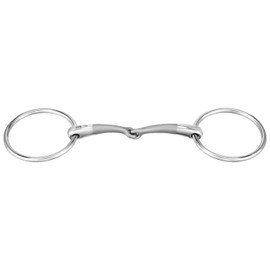 Sprenger SATINOX Water Snaffle 14 mm Single Broken Stainless Steel 135 mm Width