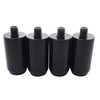 WLZW Black 2pcs Motorcycle Crash Bar Guard Ball Engine Guard
