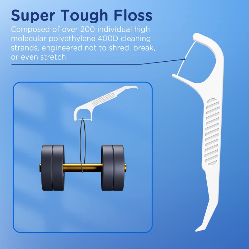 Fremouth Individually Wrapped Orthodontic Flossers for Braces - Ortho Dental