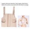 Chest Support Brace Widen Fixation Adhesive Adjustable Shoulder Strap Breathable