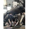 Custom METAL Harley CVO Tank Emblems ALL Black (set of
