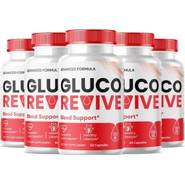 GLUCOREVIVE Gluco Revive Blood Support GlucoRevive Advanced Glycogen Support 300 Capsules