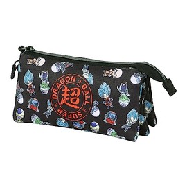 Dragon Ball Androids-ECO Triple Pencil Case, Black, black, Eco Triple Pencil Case Android