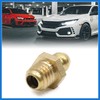 VekAuto 10pcs M8 x 1.25 Thread Brass Straight Grease Nipple