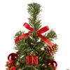 30cm Red Dressed Christmas Tree