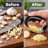 Stainless Steel Garlic Press Rocker – Manual Garlic & Ginger
