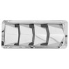 Marine Louver Vent Grille Square 4 Slots Grid Cover Boat