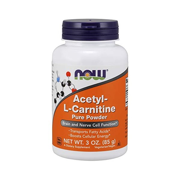 Acetyl-L Carnitine Pure Powder - 3 oz (85 Grams) by NOW