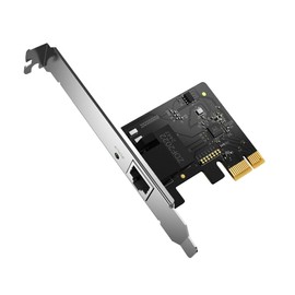Mercusys MA210E Gigabit PCIe Netzwerkkarte für PC, Wake-on-LAN, Energieeffizientes Ethernet, Flusskontrolle, kompatibel mit Windows