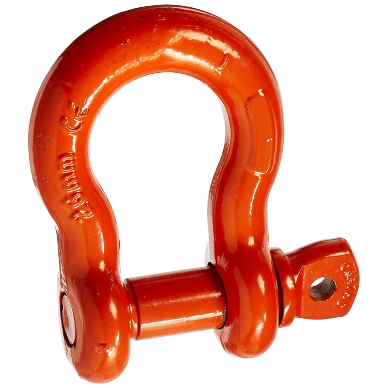 CM M654P Super Strong Anchor Shackle with Orange Powder Coated