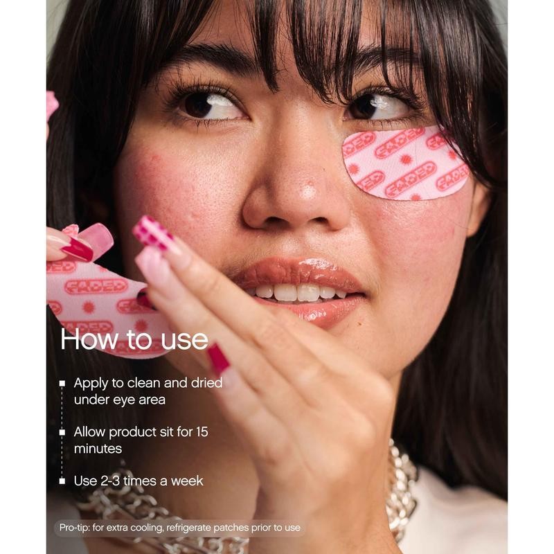 Faded Brightening Under Eye Masks – Cooling Hydrogel Eye Mask