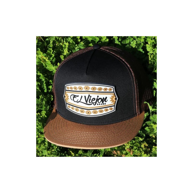 El Viejon Comanche Caramel Black Brown - Hats Cap -