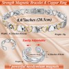 Cigmag Magnetic Bracelet for Women Titanium Steel Bracelets Ultra Strength