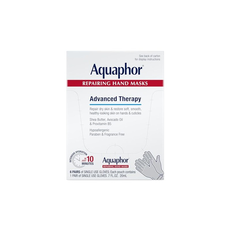 Aquaphor Máscaras Reparadoras de Manos