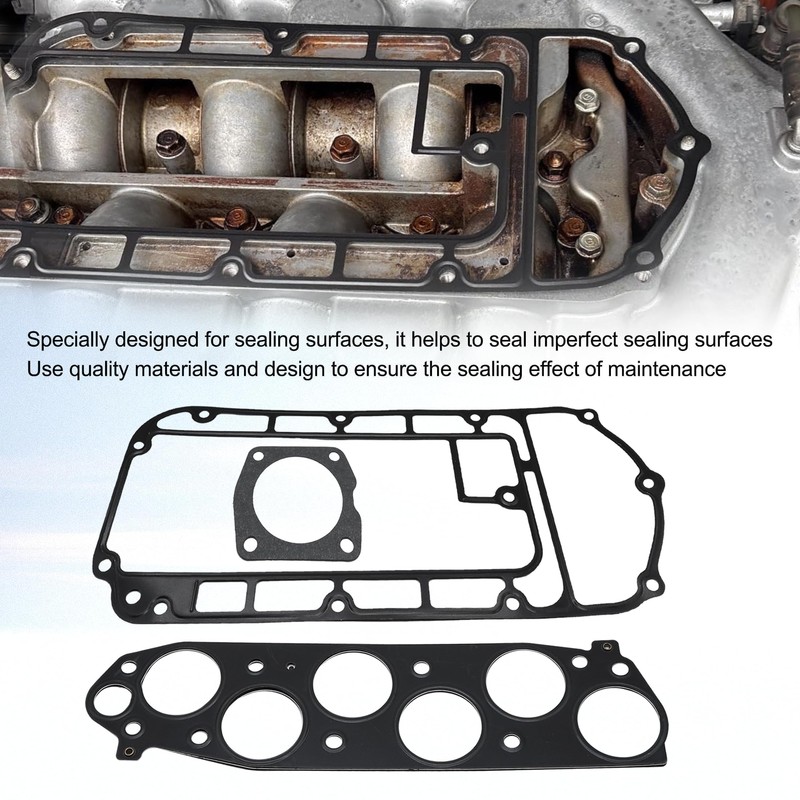 Panwarmoll MS96410 Intake Plenum Gaskets Set Upper Fit for Honda