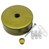 Gold Junction Box with 3-Pin Terminal and Accessories Diameter 72