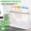 Lerine Protein Powder Travel Container Set, Reusable Protein Powder Container