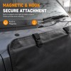 Car Fender Cover Protector Mat Set – Magnetic PU Leather