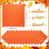 Sliner 12 Pcs Fall Thanksgiving Cloth Napkins Set 17 x