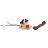 Bearded Dragon Santa Hat Cute Soft Scarf Adjustable Size Bright