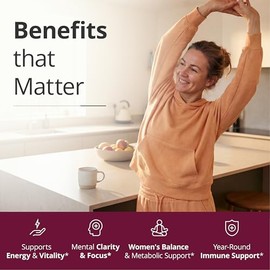 Vimerson Health Multivitamin for Women: Vitamins, Minerals and Bioavailable D3 for Focus and Energy Support – Daily Womens Multivitamins and Multimine
