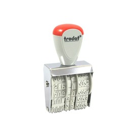 Trodat Manual Date Stamp, 12 Year, 5mm Character Size, English, Date Format: DEC 14 2030 28010 (118)