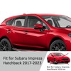 Voron Glass in-Channel Extra Durable Rain Guards for Subaru Impreza