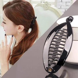 Banana Hair Clips for Women Girls Large Banana Clips for Thick Hair Clincher Combs for Women Banana Long Hair Clips for Styling Fish Hair Barrette Bananas Hairpins 3Pcs