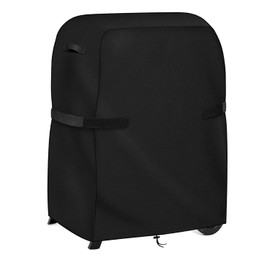 Dokon Weatherproof grill cover, winter proof, 420D Oxford fabric, windproof, anti-UV grill cover, gas grill cover, grill cart cover with handles, 76 x 66 x 109 cm