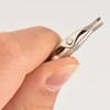 50 Pack - Toothless Micro Steel Alligator Test Clips with