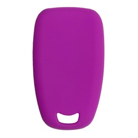 Key Fob Cover for Volt Malibu: 5 Buttons Silicone Remote Case Protector Fit for Chevy Sonic Trax Cruze Camaro Traverse Blazer 13522891 HYQ4ES 13522884 2016 2017 2018 2019 2020 2021 2022 2023 (Purple)