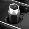 DNA MOTORING Mini Car Auto Trash Can with Removable Lid,