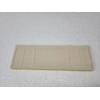 Daltile Sunflower Yellow Ceramic Tile Bullnose Backsplash Curved Edge Subway