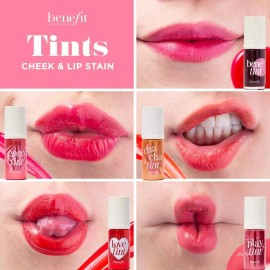 Tinta Labios y Mejillas Roja Mate Benefit Líquida Larga Duración