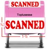 Toplusesse Scanned Stamp Self Inking Rubber Office Self Inking Scanned