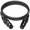 CESS-245-3f Balanced 4-Pin XLR Female to Female Headphone Audio Coupling/Gender