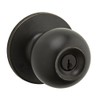 Weiser Regina Venetian Bronze Entry Door Knob, Locking Door Knob
