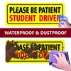 HTH Inc Student Driver Sticker Magnet for Car - Highly
