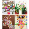 660 PCS Round White Button Resin Sewing Buttons Round Mixed