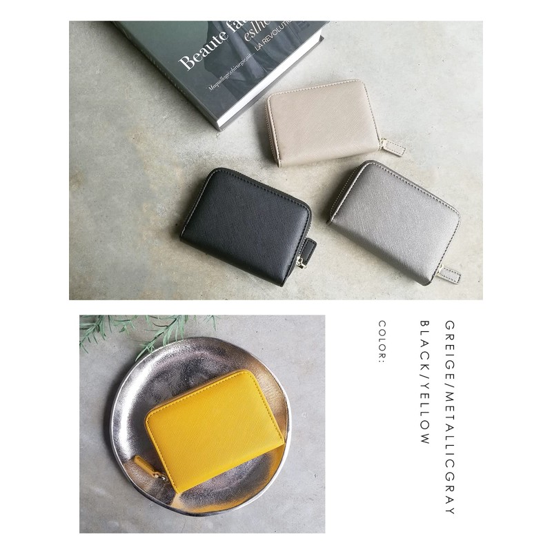 Giselle Wallet Mini Wallet, Card Case, Prevents Bills from Breaking,