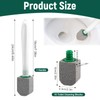 Bimsstein Toilettenreiniger, 10 Stück WC Cleaning Block mit 1 Griff,