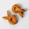 Kassis Geschenkartikel Olive Wood Easter Decoration Table Decoration Egg Stand