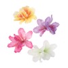 Finyoffiy 4Pcs Artificial Flower Hair Clip Bohemian Flower Hairpin Hair