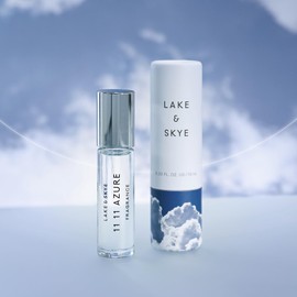 Lake & Skye 11 11 Azure Fragrance Oil Rollerball, 0.33 fl oz (10 ml) - Sheer, Floral, Musk